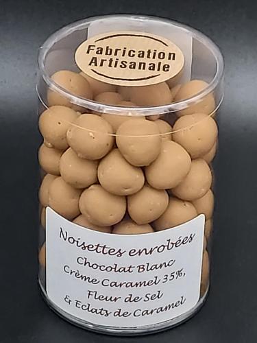 Noisettes enrobées Crème Caramel & Fleur de Sel