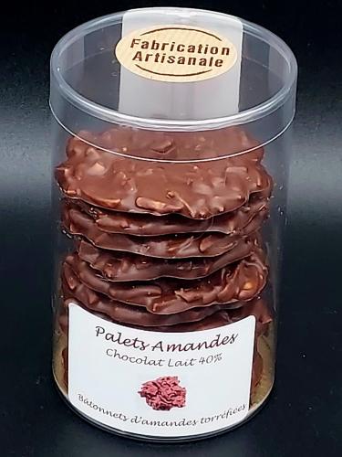 Palets Amandes Chocolat Lait 40%