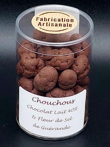 Chouchous enrobés Chocolat Lait 40% & Fleur de Sel